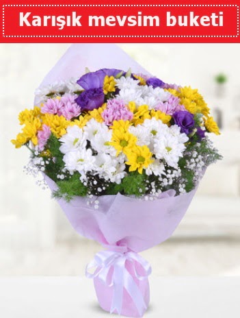 Karışık Kır Çiçeği Buketi  Denizli internetten çiçek siparişi 