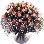 büyük cam fanusta güller   Denizli 14 şubat sevgililer günü çiçek 