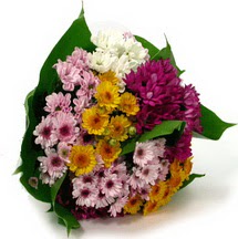  Denizli hediye sevgilime hediye çiçek  Karisik kir çiçekleri demeti herkeze