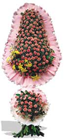 Dügün nikah açilis çiçekleri sepet modeli  Denizli hediye sevgilime hediye çiçek 
