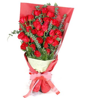  Denizli anneler günü çiçek yolla  37 adet kırmızı güllerden buket