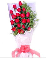 19 adet kırmızı gül buketi  Denizli çiçek satışı 