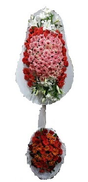 çift katlı düğün açılış sepeti  Denizli online çiçekçi , çiçek siparişi 